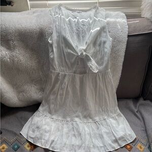 Elodie White Sleeveless Dress